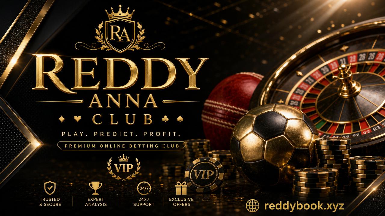 Reddy Anna Club — premium online betting membership with cricket, casino and live games