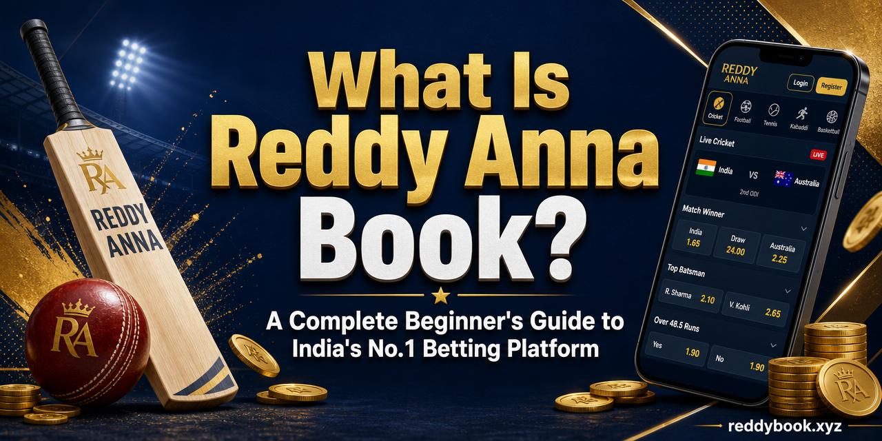 Reddy Anna Book beginner's guide — cricket, coins and mobile betting app